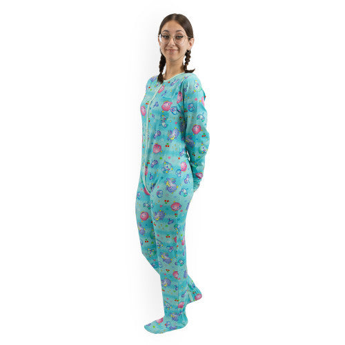 Lil' Monsters Adult Footed Jammies
