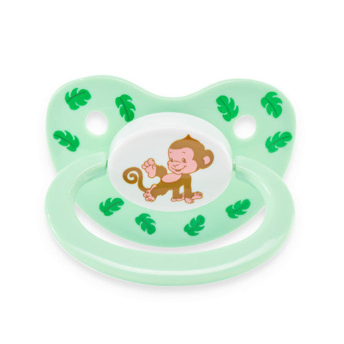 Safari Pacifier and Clip 2 Pack