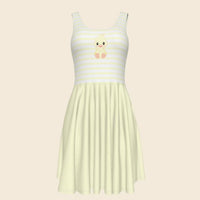 Pastel Baby Flared Dress