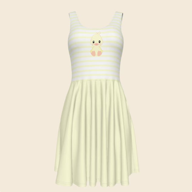 Pastel Baby Flared Dress