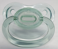 CLEAR PACIFIER AQUA - myabdlsupplies