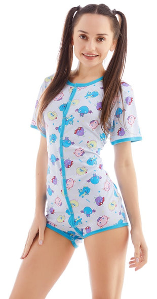 Lil' Monsters Adult Snapsuit XLG