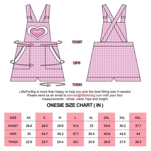 Baby Doll Overalls XS - myabdlsupplies