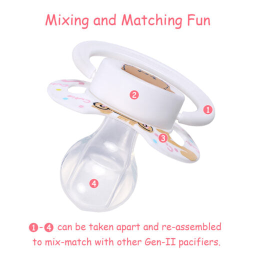 Gen2 BigShield Pacis Baby Cuties Pattern White Bear - myabdlsupplies