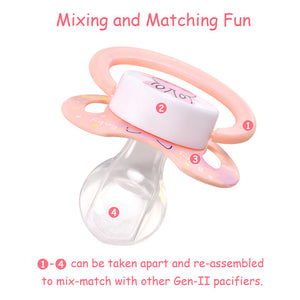 Gen2 BigShield Pacis Baby Cuties Pattern Pink Bunny - myabdlsupplies