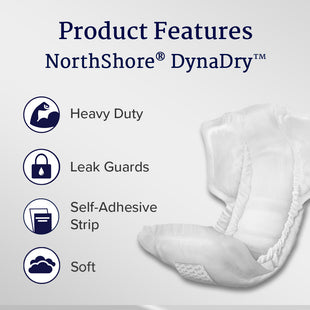 NorthShore DynaDry Supreme Pads LRG - myabdlsupplies