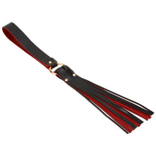 PrettyInCuffs Faux Leather Bondage Restraints Kits 12 Pcs Black/Red