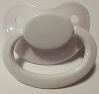 White Pacifier - myabdlsupplies