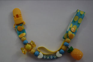 Pacifier Clip Sweet Pineapple