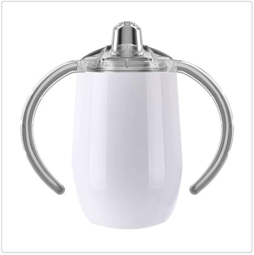 Stainless Spill Proof Sippy Cup White - myabdlsupplies